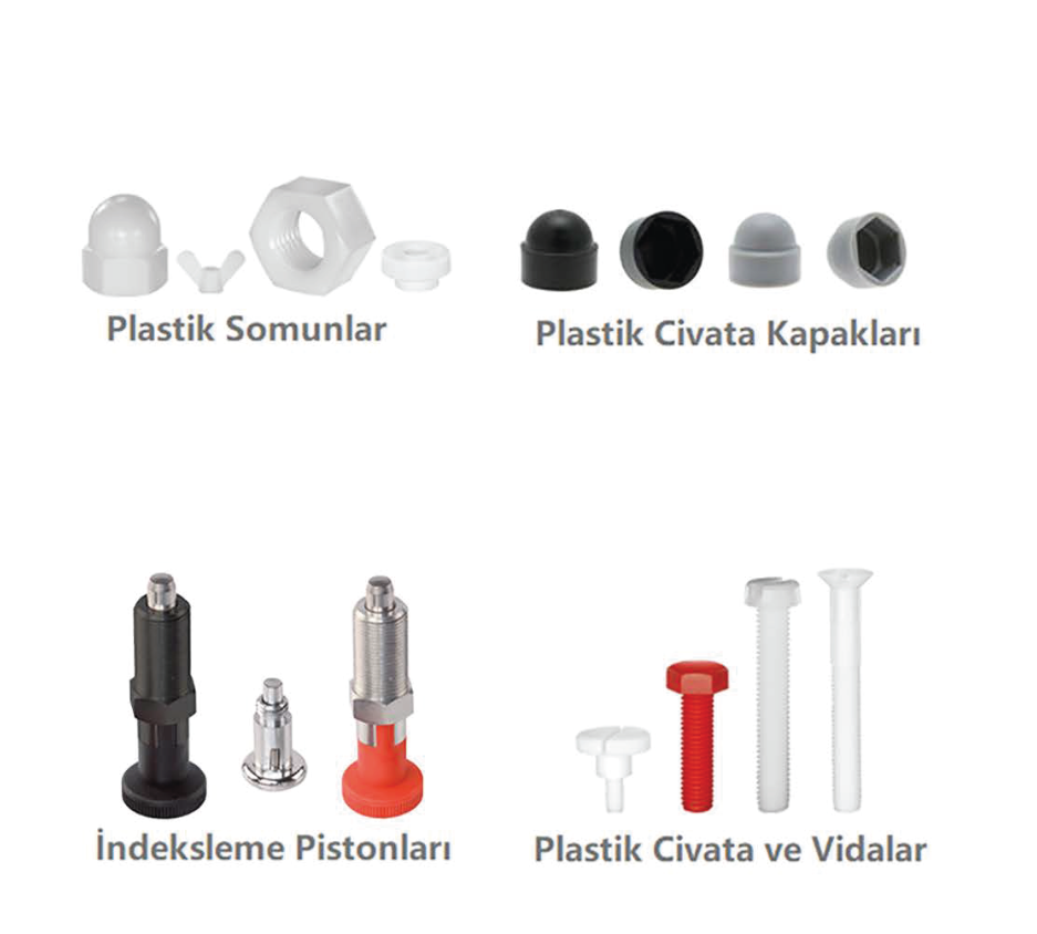 Plastik Bağlantı Elemanları